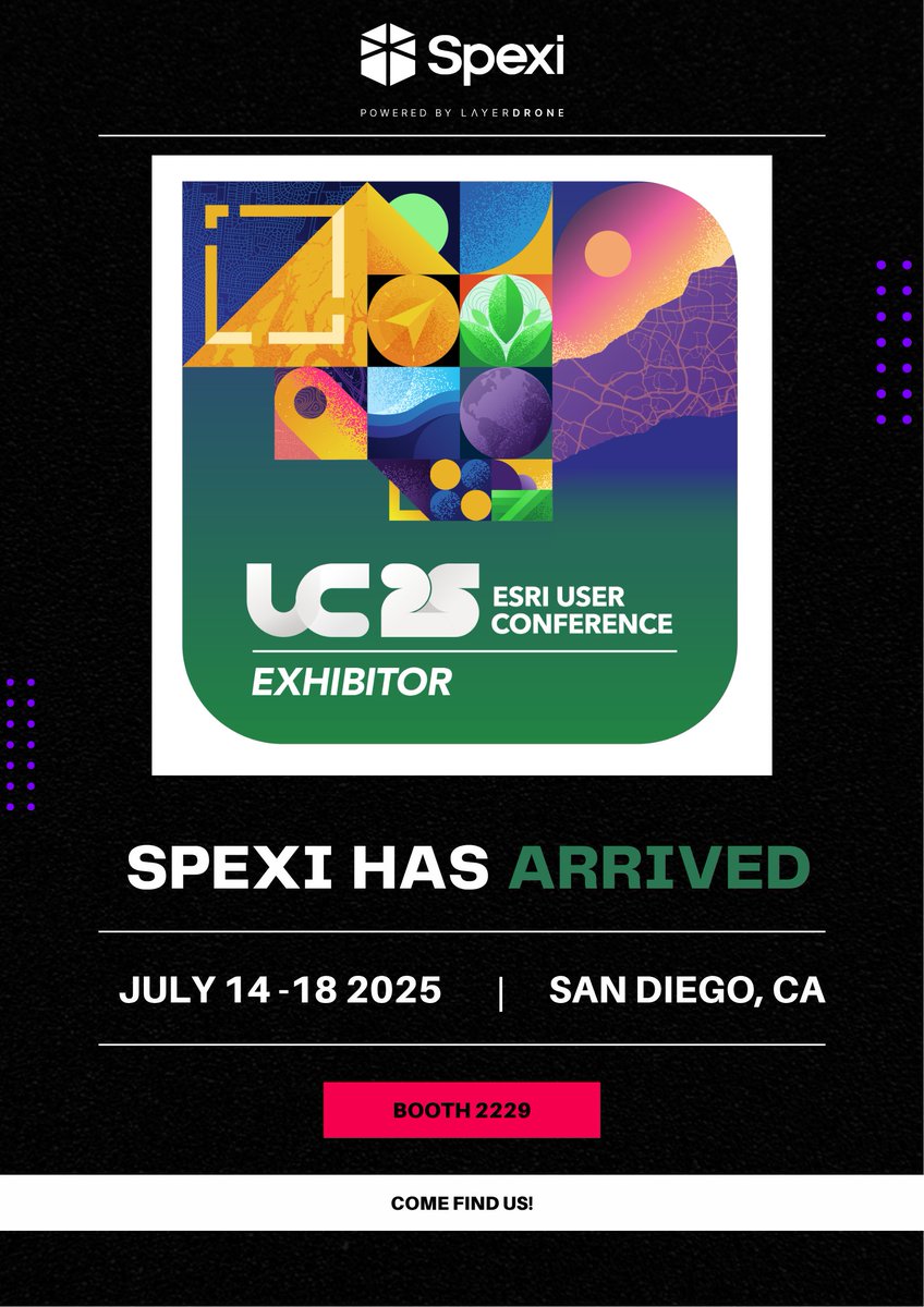 Spexi has arrived at <a href="/EsriUC/">Esri User Conference</a> in San Diego, CA! 🌤️

What to expect from our booth at the world's largest GIS event:

📺 Live demo of Spexi products
👥 Expert consultation from our team
🗺️ Industry insights from real case studies
🤝 Networking with our leadership

Come find us! 👋