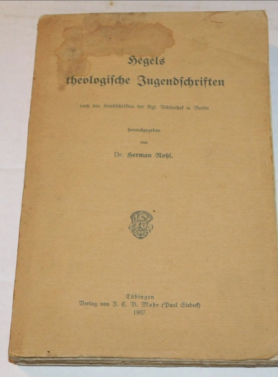alanigolanski's tweet image. The "dead things" of property reduce the owner to a "particularity" militating against the community of life with others, and by remaining outside their unity prevents the ultimate harmony and union between individuals in love, says young Hegel.