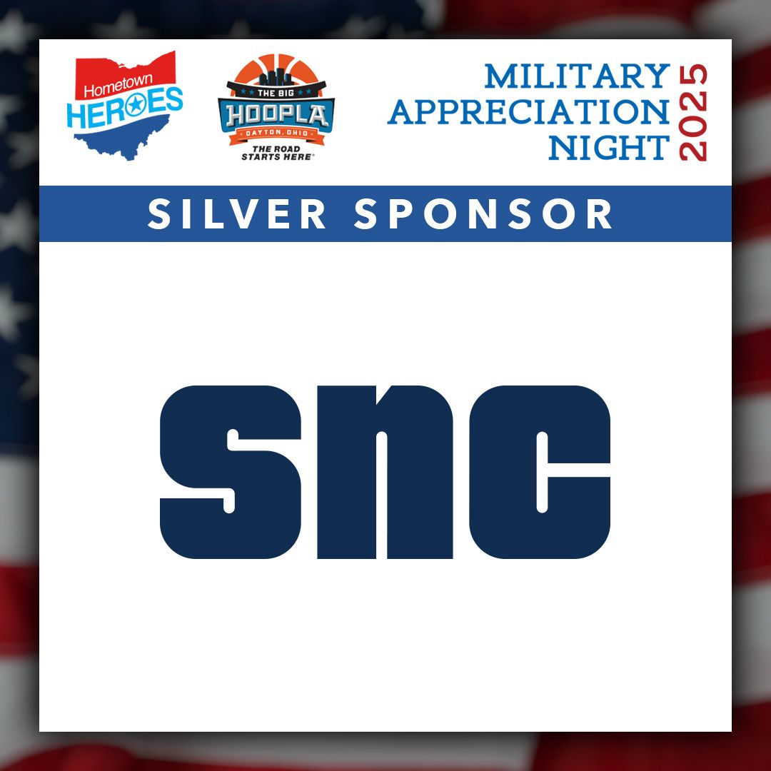 DaytonHoopla's tweet image. Thank you to @sierranevcorp for sponsoring Military Appreciation Night!
We'll see you at Fraze Pavilion on July 18 as we celebrate our Hometown Heroes:
buff.ly/ywmTLlj