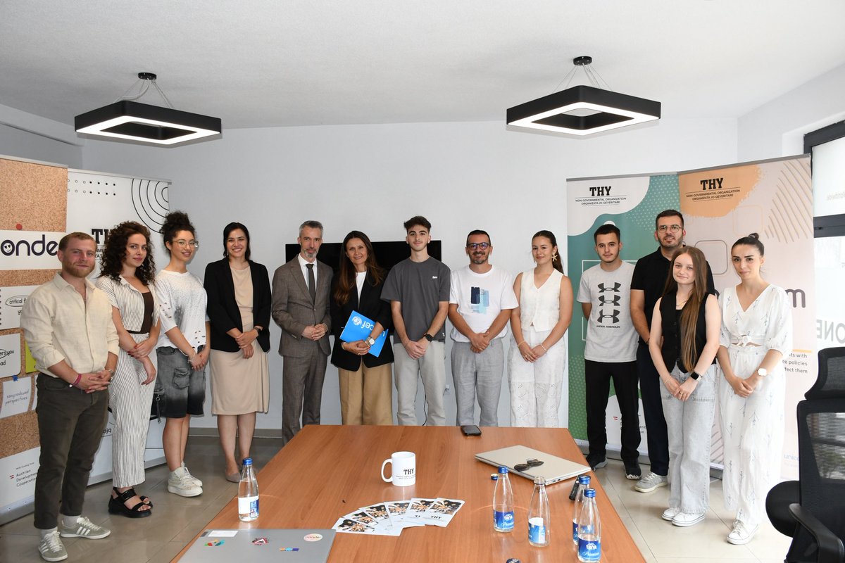 UNICEF Kosovo Programme (@unicefkosovo) on Twitter photo By equipping young people with 21st-century skills including innovation, media literacy, advocacy, and digital fluency we help unlock their full potential to lead, influence, and inspire. Thank you <a href="/ADCinKosovo/">ADC in Kosovo</a> 🇦🇹 By equipping young people with 21st-century skills including innovation, media literacy, advocacy, and digital fluency we help unlock their full potential to lead, influence, and inspire. Thank you <a href="/ADCinKosovo/">ADC in Kosovo</a> 🇦🇹