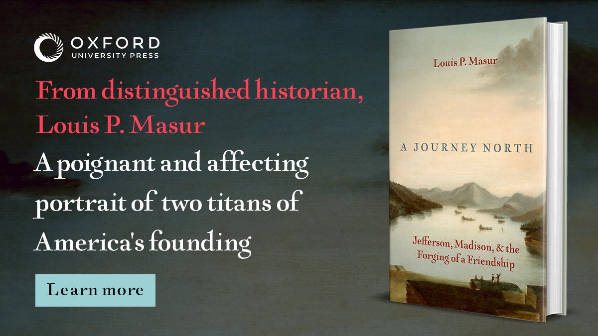Before podcasts and playlists, two future presidents hit the road on horseback. “A Journey North” is part political reconnaissance, part ecological survey, and all epic friendship. 

Learn more: oxford.ly/3IkfP3A