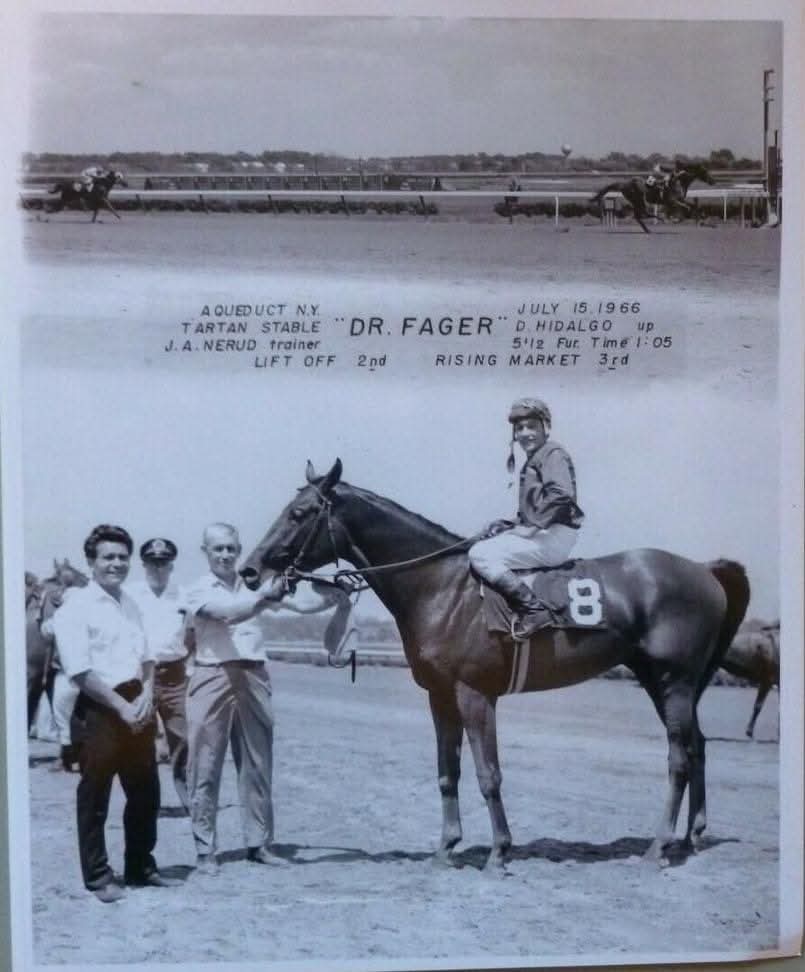DR. FAGER
July 15, 1966
 Aqueduct,  New York,  5½f 1,05