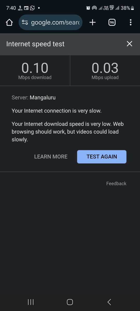 Wow airtel, india's fastest network 
#airtel
