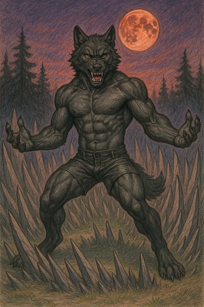 RiderBack933's tweet photo. #forest #wolf #werewolf #furry #moon #furryarwork #furryfandom #furrymale #furrymyscles #elemets https://t.co/Py7JCTO7WY