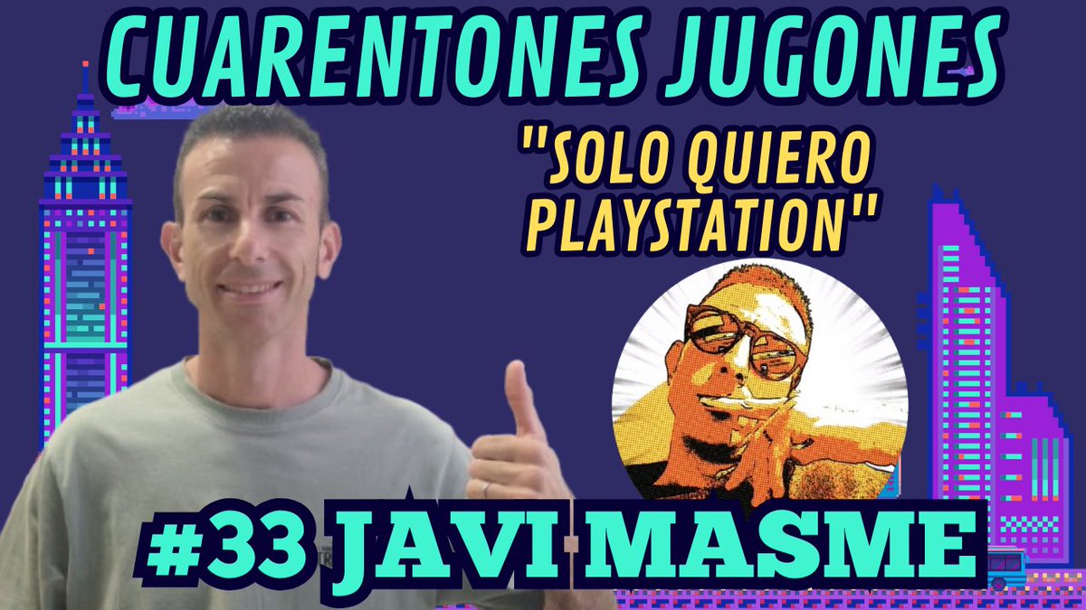 La charla 33 de Cuarentones Jugones con Javi Masme es una entrega muy especial, ya que Javi es de las mejores amistades que he hecho por YouTube, una charla con muchas risas, no os la perdáis!

youtu.be/qObvYuDP5v8?si…