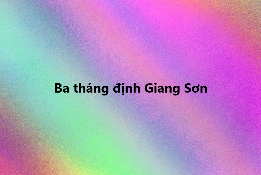 drofin69's tweet photo. Ba tháng định Giang Sơn https://t.co/RK4VK76ZTb
