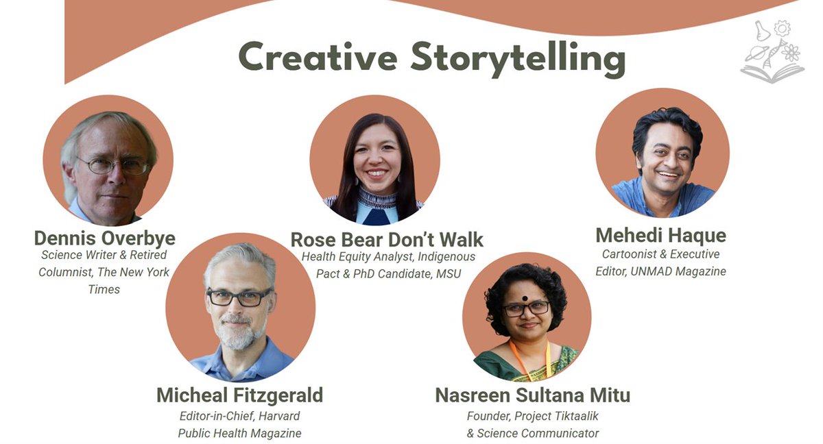 ComSciCon's tweet image. One of the highlight from Day 1 was our Creative Storytelling Session! Thank you to our wonderful speakers for leading such energizing and interactive workshops.
