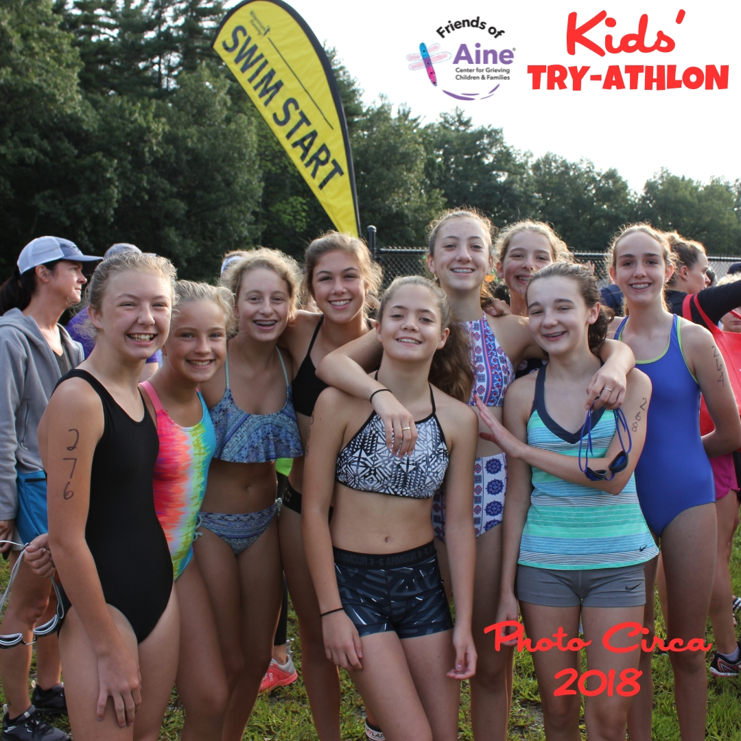 friendsofaine's tweet image. The Friends of Aine Kids' Try-Athlon is on August 3rd, 2025! It’s an inspiring, joy-filled day for kids and families! Register here: friendsofaine.com/kids-try-athlon