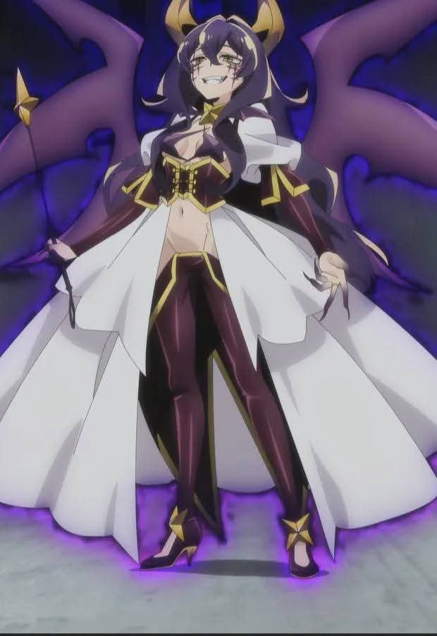 One detail I just noticed in Mahoako's introduction is that it already hinted at Baiser's second transformation.

Since his shadow doesn't match the one on his costume.