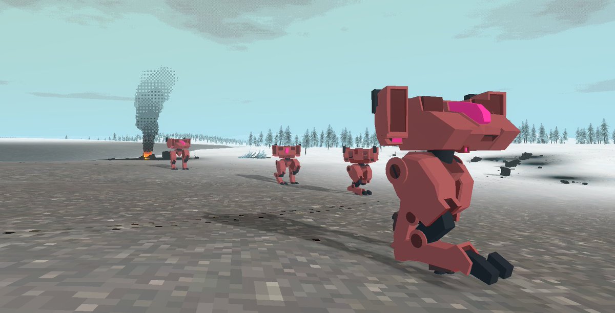 apoc_dev's tweet image. The bad guys are in town. Starting work on mech AI.