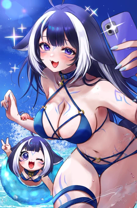 @Labi555: RT by @shylilytwitch: Are you all having a blast?😎🌊#ShylilyArt
