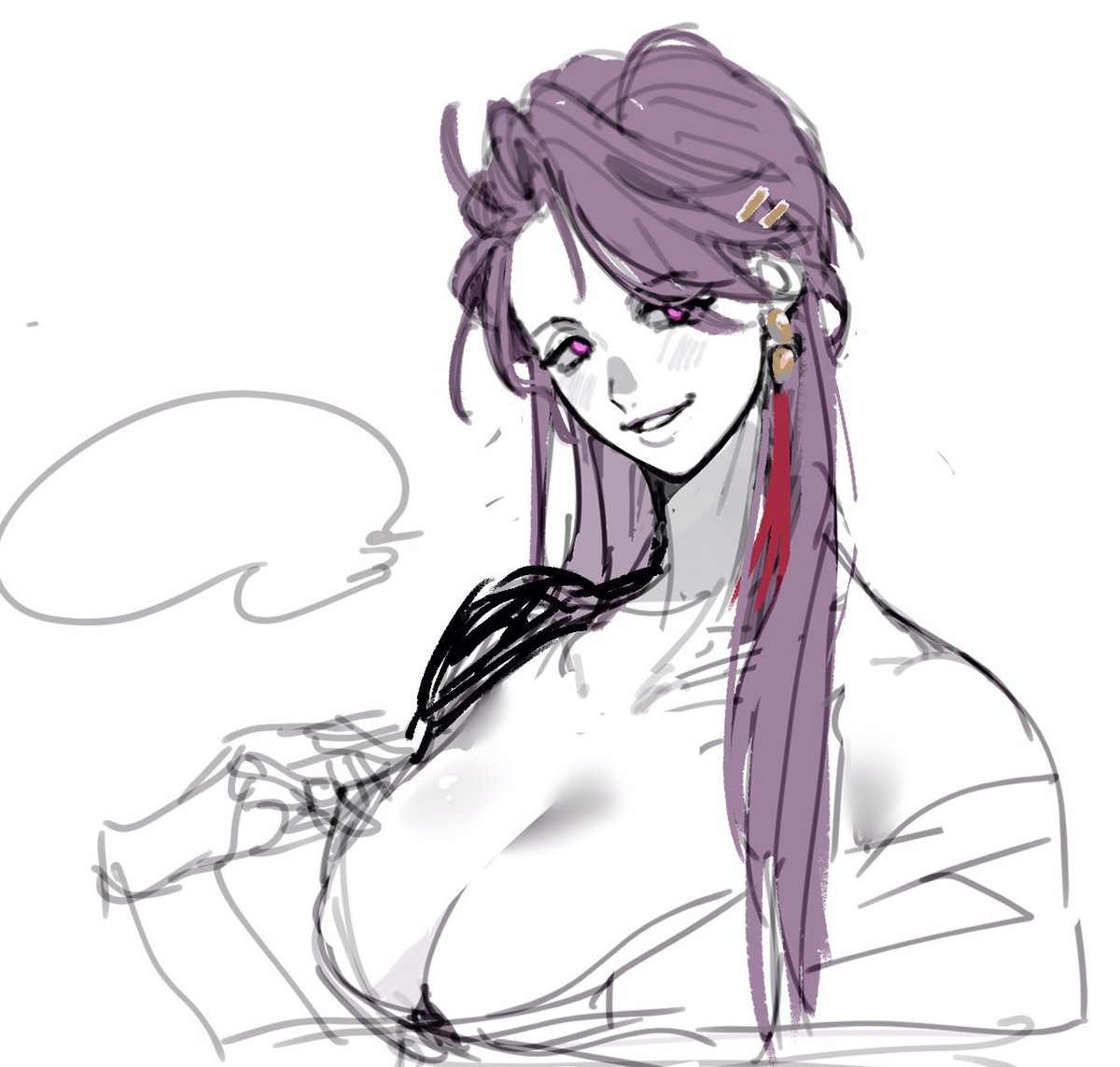 두료다나랑 뇨타 그린거 낙서