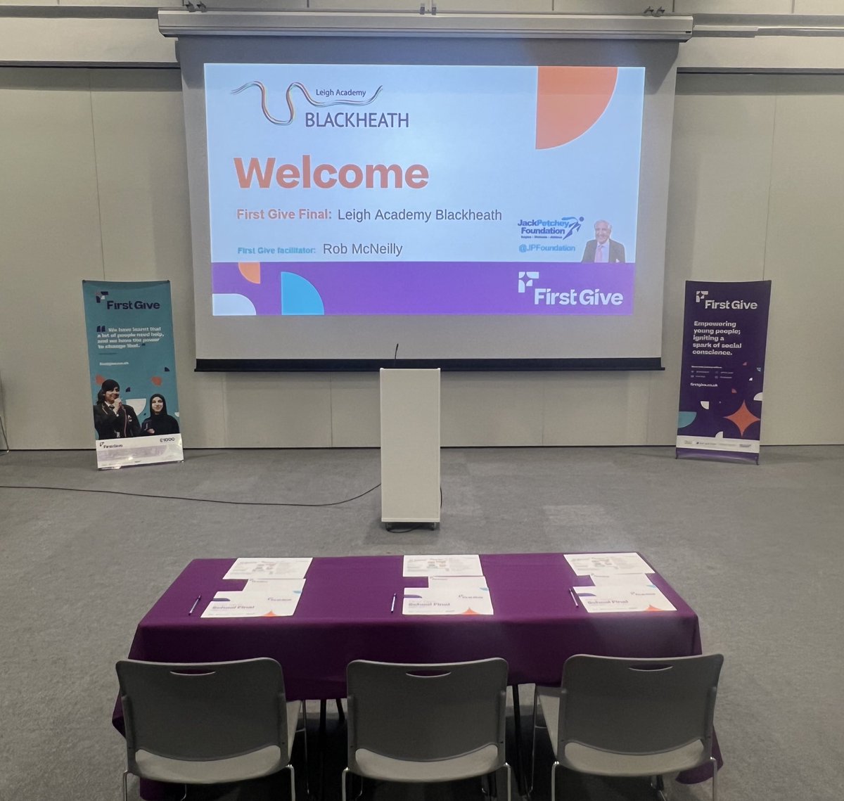 Rob McNeilly - First Give (@firstgiverm) on Twitter photo A wonderful day spent <a href="/leighblackheath/">Leigh Blackheath</a> working with the #year8 students on their <a href="/FirstGiveUK/">First Give</a> FINAL. A massive congratulations to 8C representing <a href="/hsgreenwich/">Home-start Greenwich</a> who won £1000 for the charity. The charity rep Paula who was in attendance was delighted! #socialaction <a href="/JPFoundation/">Jack Petchey Fdn</a> A wonderful day spent <a href="/leighblackheath/">Leigh Blackheath</a> working with the #year8 students on their <a href="/FirstGiveUK/">First Give</a> FINAL. A massive congratulations to 8C representing <a href="/hsgreenwich/">Home-start Greenwich</a> who won £1000 for the charity. The charity rep Paula who was in attendance was delighted! #socialaction <a href="/JPFoundation/">Jack Petchey Fdn</a>