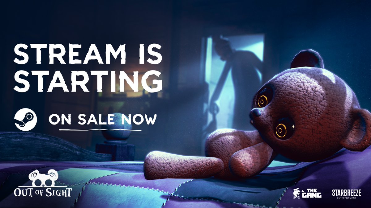 We are LIVE with our Out of Sight Summer Stream! 🧸

Join us on Twitch to ask your questions about Out of Sight, hear the stories of the work behind the scenes and watch a playthrough. 🎉

We are unfortunately not going live on YouTube today!😅

🔗twitch.tv/theganggamingo…