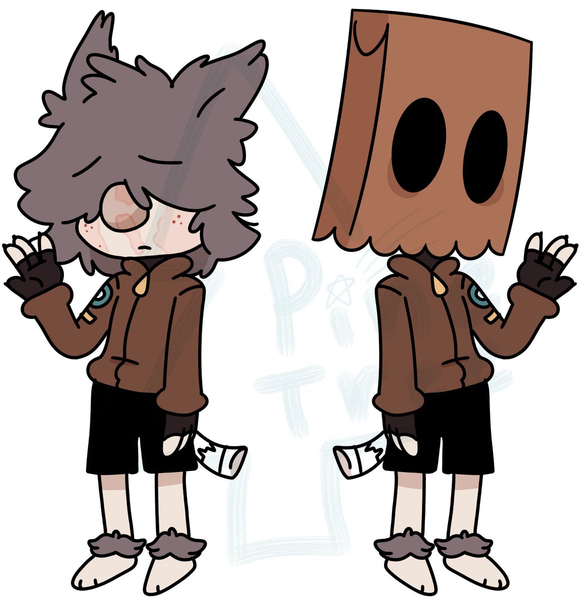 Minecraft_cak33's tweet image. Baggy recolor design ;)