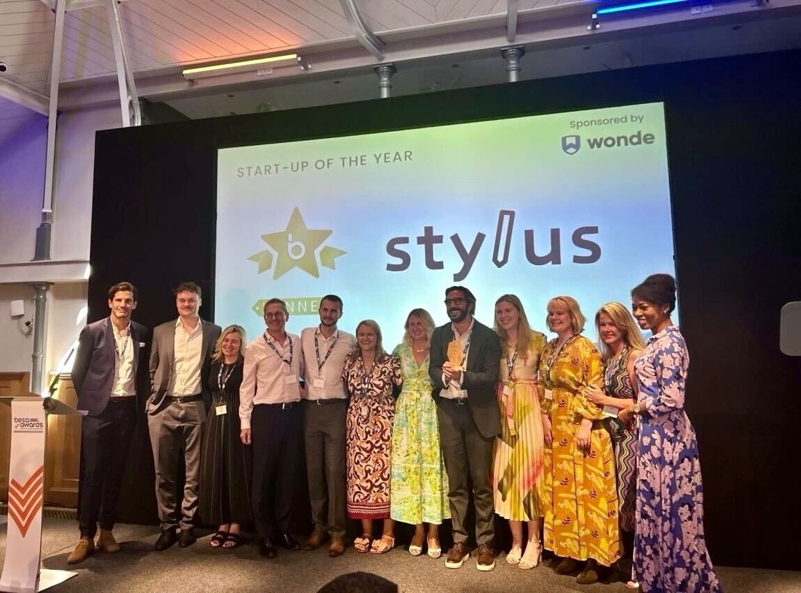 SureValley's tweet image. 🎉 Congratulations to @StylusEducation for winning Start-up of the Year at the @besatweet awards - recognising their impact in AI-driven education.