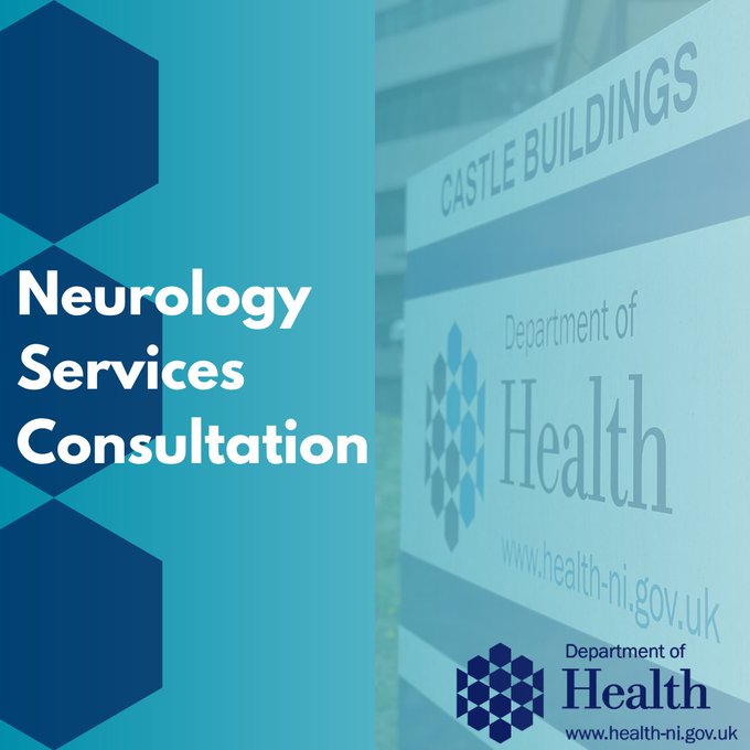 PatientClient's tweet image. ⭐️Reminder @healthdpt are hosting public events as part of the consultation on the final report of the Regional Review of Neurology Services
17 July 7-9pm, Canal Court Hotel, Newry
23 July 7pm-9pm, Online (MS Teams)
➡️More information health-ni.gov.uk/news/consultat…