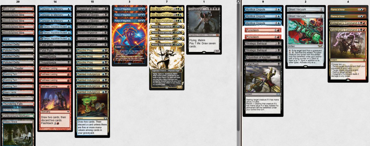 PivoUlivo (@del_pivo90) on Twitter photo Took <a href="/IsThatTrueHero/">Marco Vassallo</a> decklist, change some cards and trophy again in Live!
If you check my vod on twitch I’ll do infinite missplay but ménage to take the trophy anyway 🏆
Finally have fun again in Modern 💀
<a href="/fireshoes/">Robert Taylor🔥</a> Took <a href="/IsThatTrueHero/">Marco Vassallo</a> decklist, change some cards and trophy again in Live!
If you check my vod on twitch I’ll do infinite missplay but ménage to take the trophy anyway 🏆
Finally have fun again in Modern 💀
<a href="/fireshoes/">Robert Taylor🔥</a>
