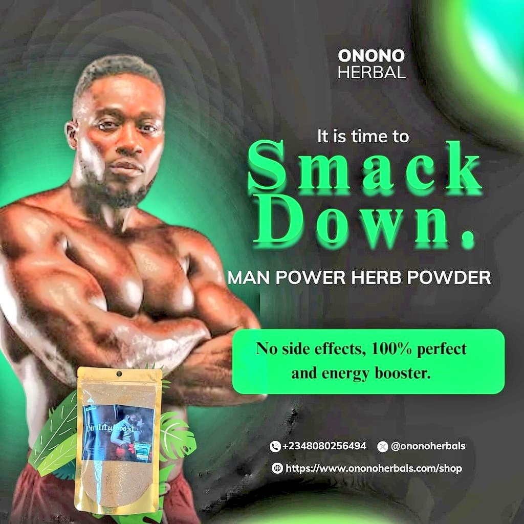 ononoherbals's tweet image. 🚨 SMACK DOWN
5-In-1 Virility Boost Manpower 💪
The Best solution for Erectile Dysfunction, Weak Erection & Premature Ejaculation, low Libido & testosterone.....
🚨 PRICE
$25
N27,000 NGN
....
To Order
Message me on WhatsApp directly with this link or save the number on my…