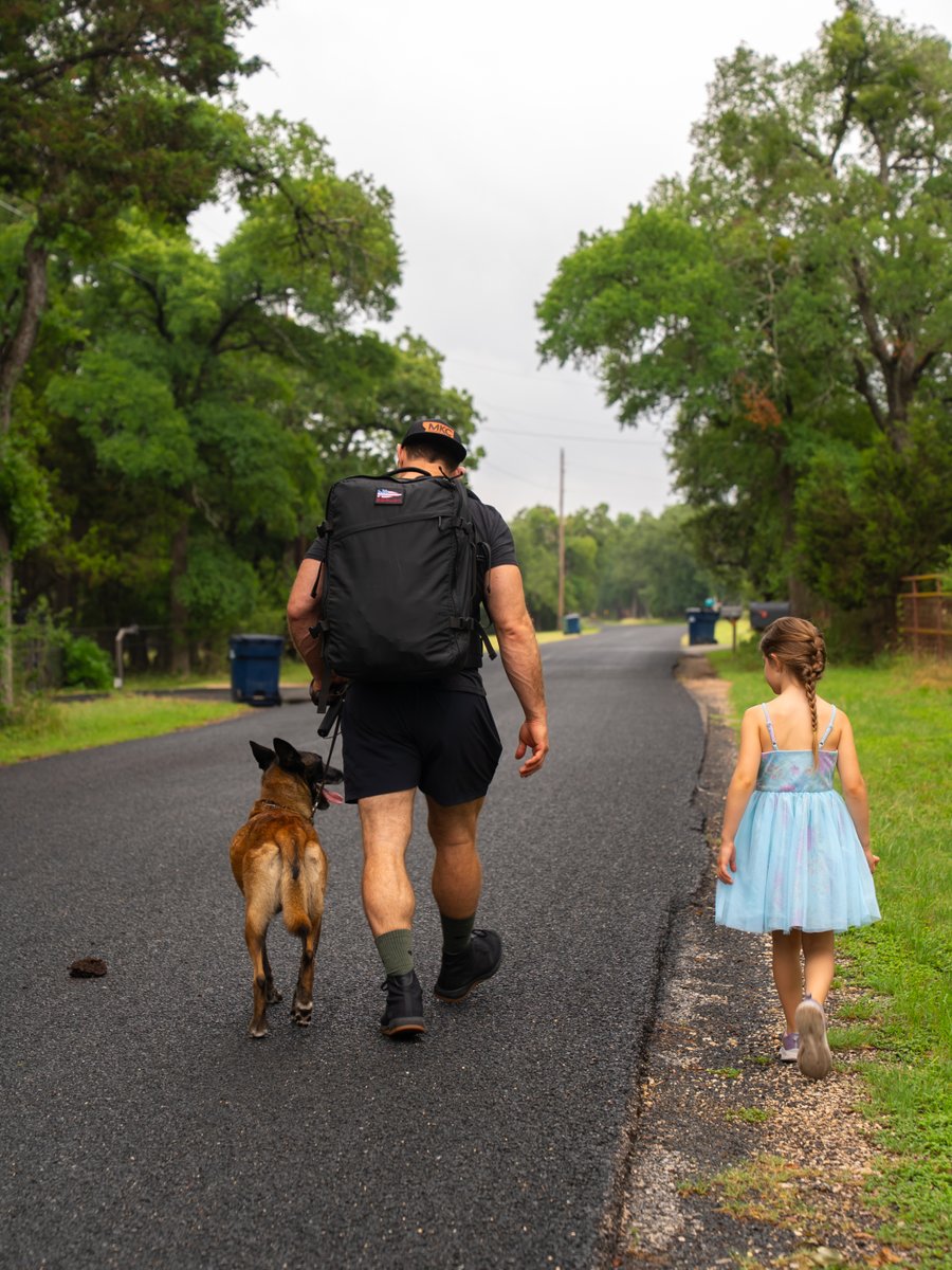 TimKennedyMMA's tweet image. A quiet walk. A little hand to hold. A loyal dog at your side.