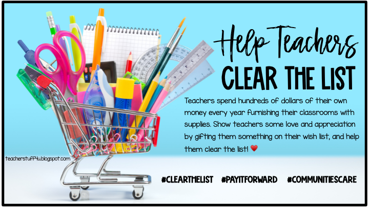 Mathemagician4U's tweet image. It&apos;s amazing how many #teachers are sharing that many  #Amazonlist items have cleared &amp;amp; we all take joy in that. But there are also many teachers who&apos;ve not had that good fortune &amp;amp; many of them go back in early August. If your list is hurting please share and RP for each other.