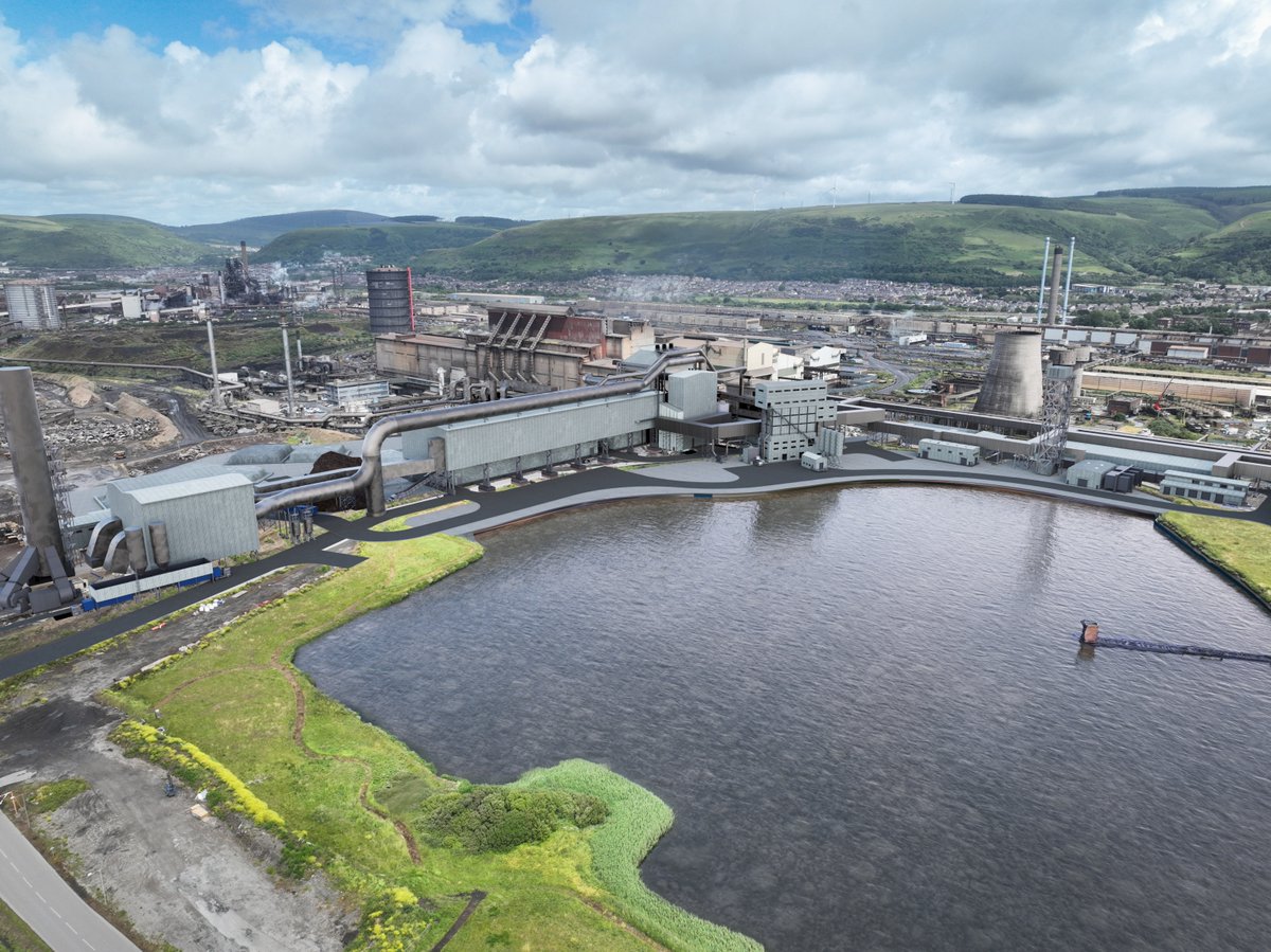 Tata Steel UK (@tatasteeluk) on Twitter photo The beginning of a new era for UK steelmaking ⚡
Yesterday we officially broke ground on the UK’s largest Electric Arc Furnace at Port Talbot — a pivotal step in our £1.25bn journey toward low-CO₂ steelmaking!
Full story and images  ow.ly/4Jt850WpUh9
#GreenSteelFuture The beginning of a new era for UK steelmaking ⚡
Yesterday we officially broke ground on the UK’s largest Electric Arc Furnace at Port Talbot — a pivotal step in our £1.25bn journey toward low-CO₂ steelmaking!
Full story and images  ow.ly/4Jt850WpUh9
#GreenSteelFuture