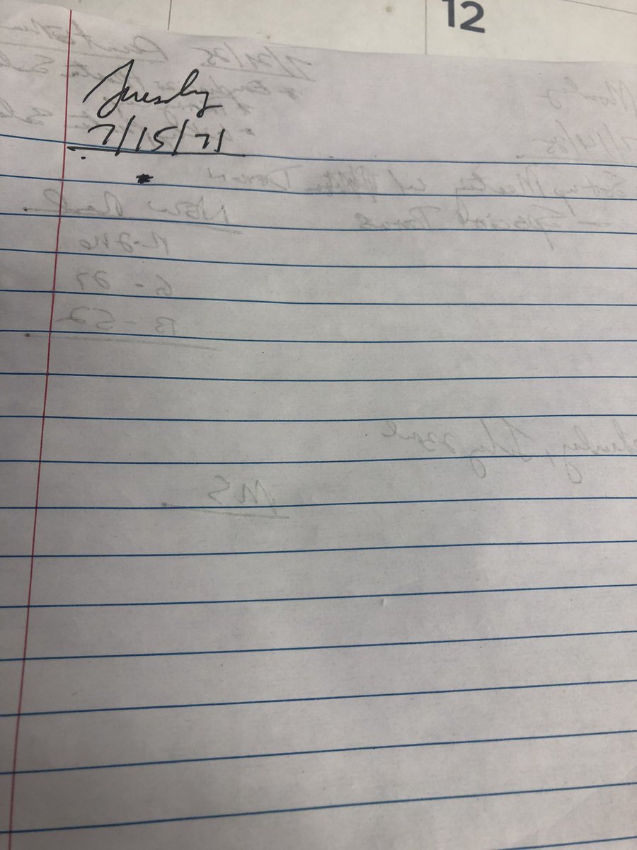 coachb_ware's tweet image. Yesterday 2 things occurred while I was preparing for the start of football.1)working on our coaches packet it hit me, the ‘25 season! I started in ‘96. 2)preparing for the next day, I always write the day and date. Without thinking, I wrote 7/15/71..the day I was born.#54Thirty