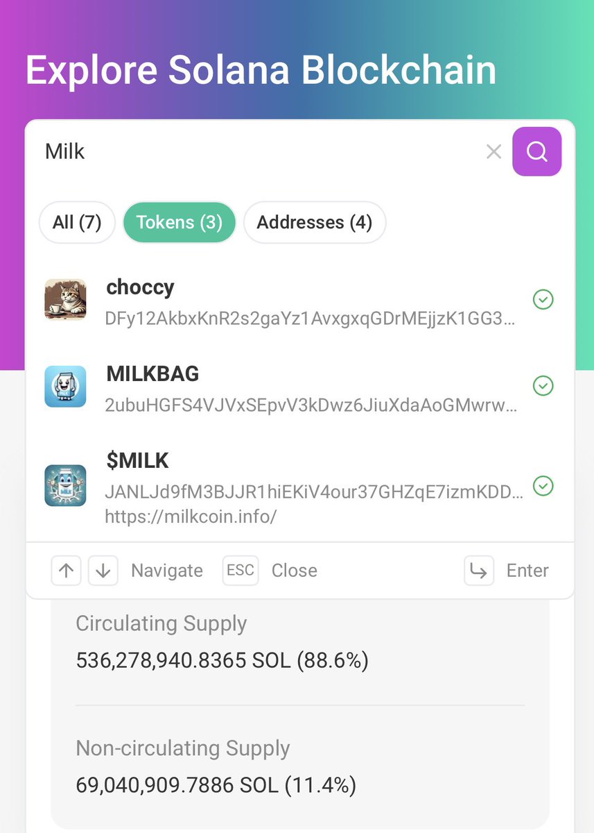 MilkCoin tweet media