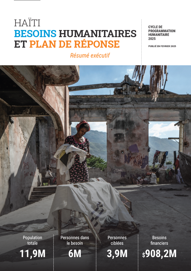 Plus de 3⃣ millions de personnes ont besoin d’aide humanitaire en 🇭🇹.

Avec seulement 8⃣ % des financements reçus à mi-parcours, des besoins vitaux ne seront pas couverts, notamment pour les femmes et les enfants.
Chaque don, chaque plaidoyer compte.