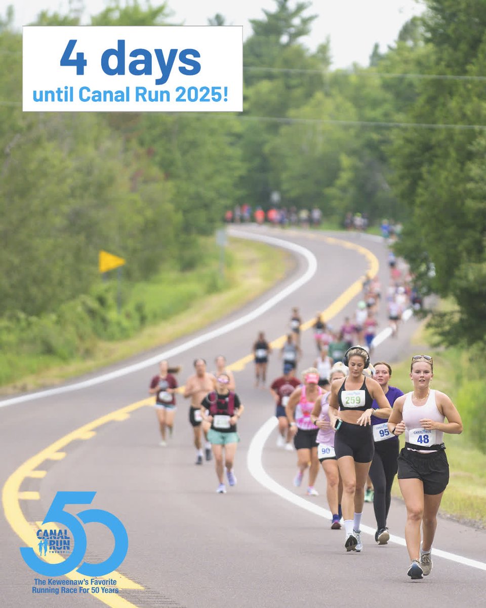 Holy moly - we're now at more than 900 participants registered for the race!!! 🎉🎉🎉

Registration remains open for participants and volunteers! We're excited to once again offer distances for runners and walke... coppershores.cc/42P3lYj! #CanalRun #CopperCountry #UpperPeninsula
