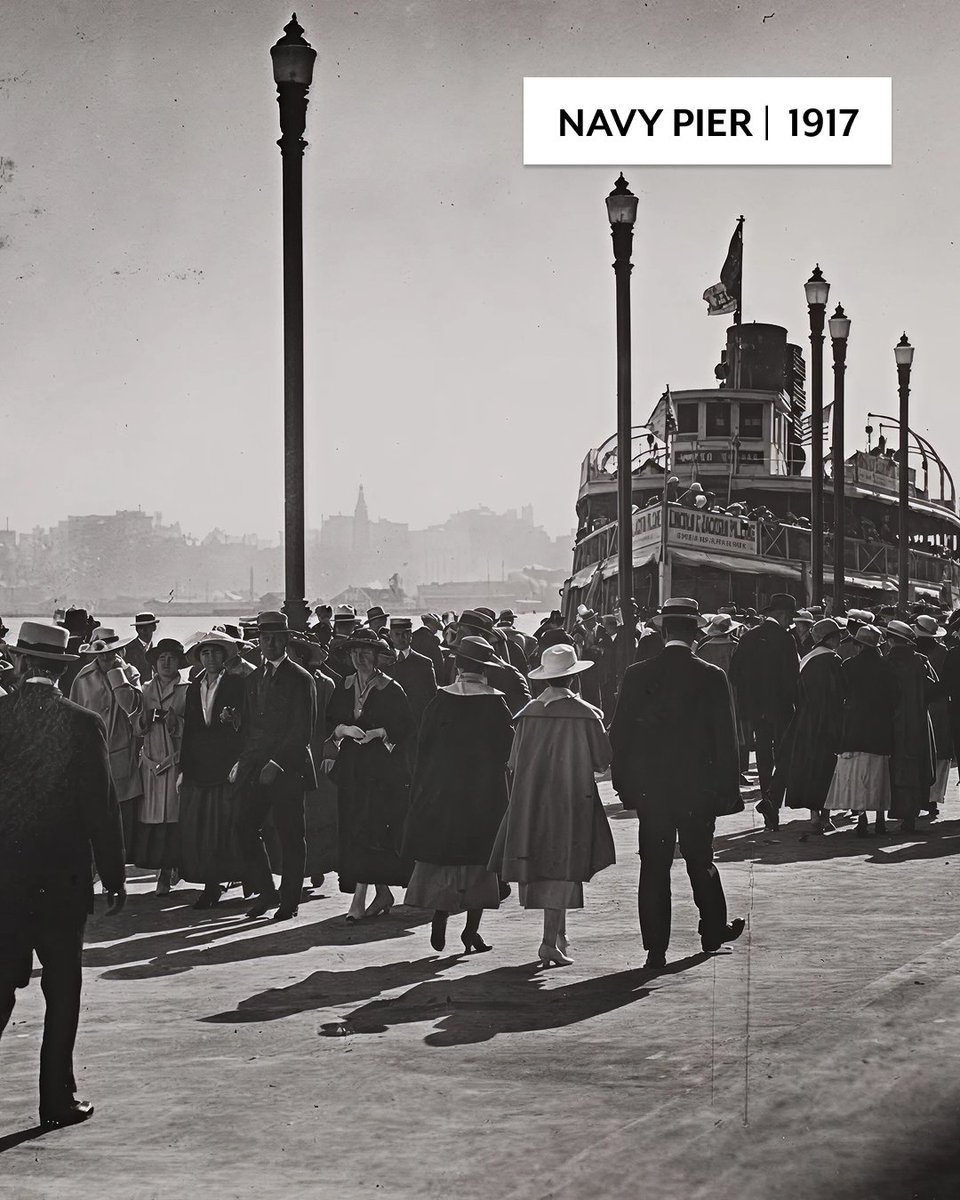 NavyPier's tweet image. 🎉 Happy Birthday to us! From fireworks to Ferris wheels, music to memories – thanks for making us Chicago’s lakefront icon for generations. Here’s to many more! 🎡🌆 Visit us here: bit.ly/4nH5fDK