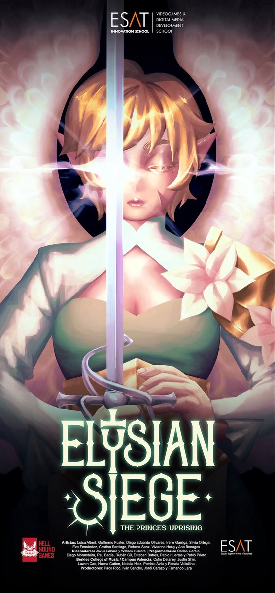 ESAT_Valencia's tweet image. Nuestros alumnos soñaron con hacer videojuegos.
Hoy, sus proyectos finales están llegando a las manos de miles de jugadores.
Los juegos de nuestros alumnos te están esperando
en @Steam @ElysianSiege
store.steampowered.com/app/3719080/El…
@CrowsNest_Game @TirisGame