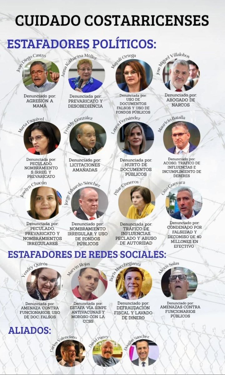 yo (@moricethais) on Twitter photo Esta lacra es la que <a href="/PilarCisnerosGa/">Pilar Cisneros</a> ,<a href="/RodrigoChavesR/">Rodrigo Chaves</a> . Esta basura quieren seguir dañando al país. Unos locos y otros deseosos de poder y dinero . Estamos hartos de esto Esta lacra es la que <a href="/PilarCisnerosGa/">Pilar Cisneros</a> ,<a href="/RodrigoChavesR/">Rodrigo Chaves</a> . Esta basura quieren seguir dañando al país. Unos locos y otros deseosos de poder y dinero . Estamos hartos de esto