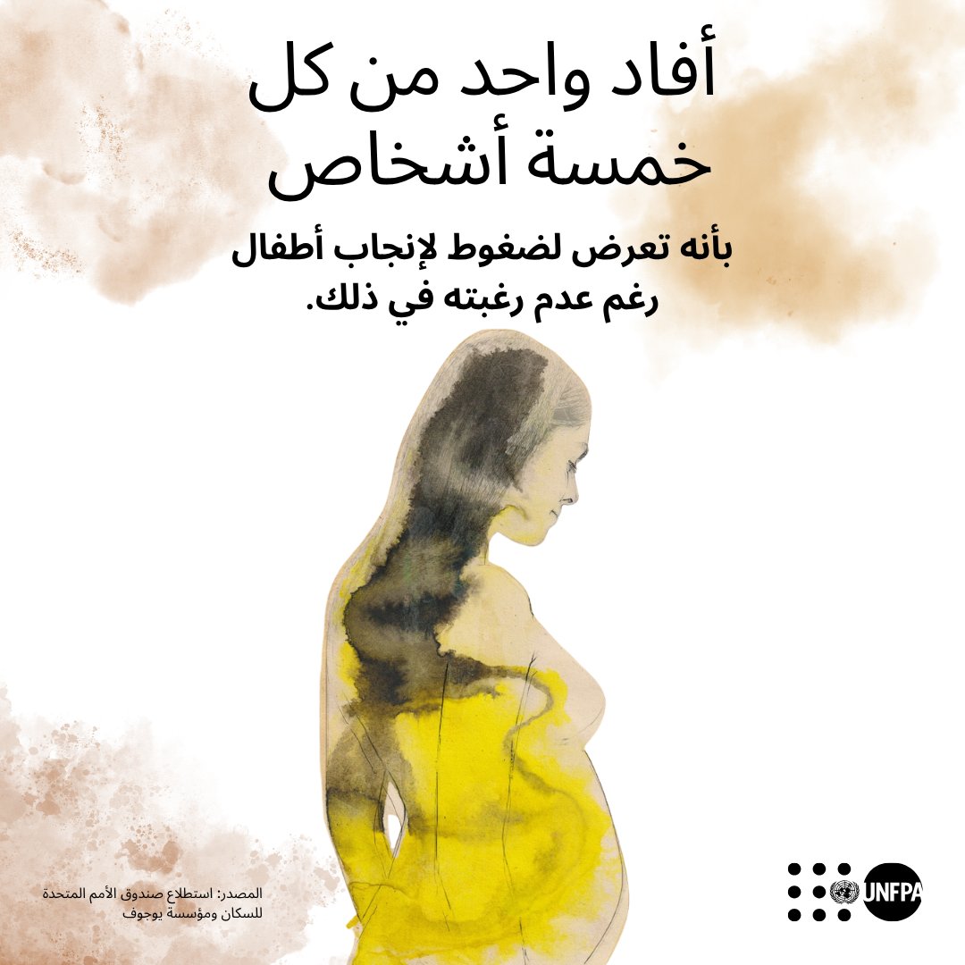 UNFPAMaroc's tweet image. إنجاب طفل هو أحد أكثر القرارات خصوصية وأهمية التي يمكن لأي شخص اتخاذها.
يجب أن يكون لكل شخص حرية الاختيار.
اطلعوا على استطلاع جديد حول #تحديات_الخصوبة ⬅️ unf.pa/alk
@onumaroc
