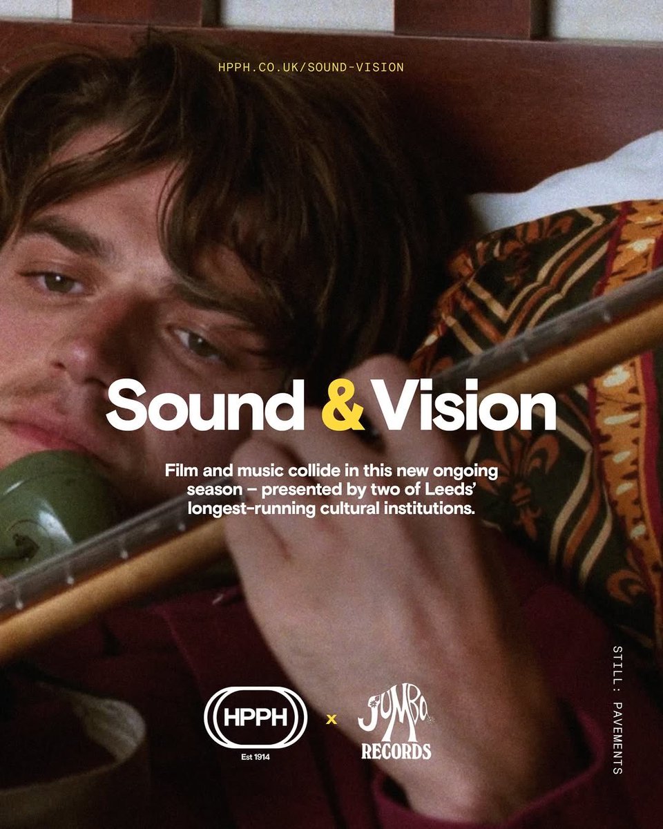 The team at Hyde Park Picture House have announced a new season in partnership with Jumbo Records!

From concert films and music docs, to films with unforgettable soundtracks! 

They’re kicking it off with Pavements this weekend! 

Find out more here 👉 HPPH.co.uk/sound-vision