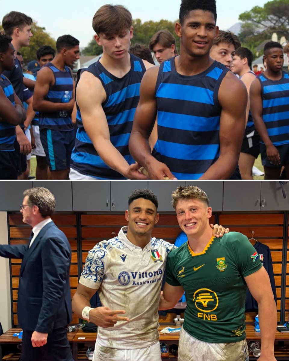 From Bishops to the international stage 🇿🇦🇮🇹👏

Sacha Feinberg-Mngomezulu 🤝 Ross Vintcent