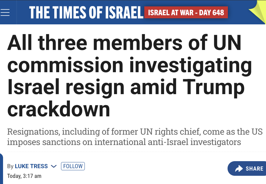 The "total, permanent impunity for Israel, or else" crowd rejoices...