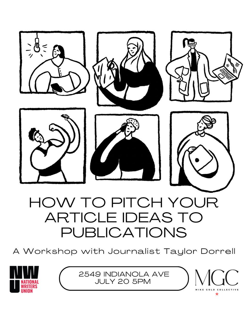 I’ll be doing a free little workshop on how to pitch to publications this Sunday! This will be helpful for anyone interested in getting into freelance writing or wanting to get an idea flushed out into a published article/essay.