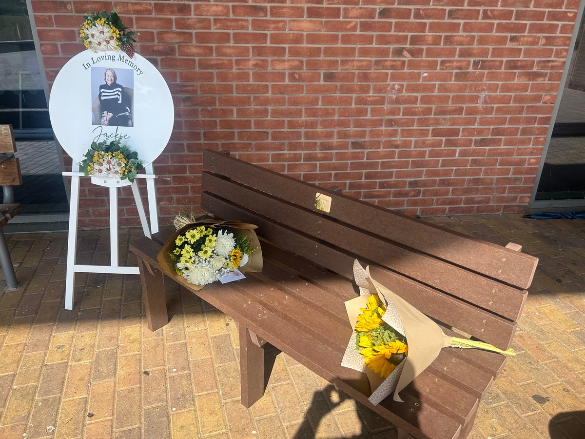 Yesterday we said our staff goodbyes to our much-loved Exams Officer, Jackie.
Thank you to Jackie’s family for their presence, to so many staff for being there to reflect on Jackie’s life, and to Chris, who spoke so beautifully.