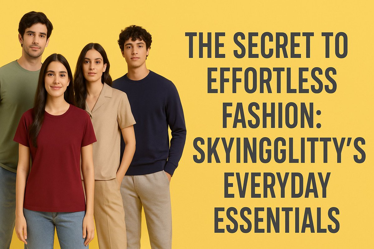 SkyingGlitty's tweet image. ✨ Unlock the secret to effortless fashion with SkyingGlitty – where comfort meets style every day! 👗🛍️
Watch the full video on our YouTube: youtube.com/@skyingglitty
Visit: 🌐 SkyingGlitty.com | SkyingGlitty.in
#Fashion #StyleSimplified #SkyingGlitty #jackson