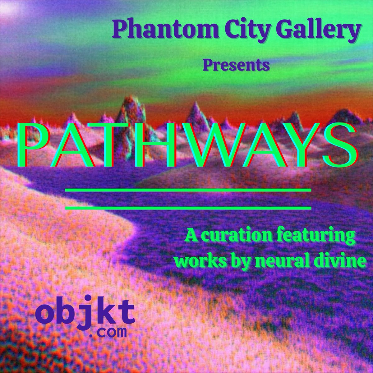 Cody (@codyofhouston) on Twitter photo Gm gm☕️
Happy Tuesday✌️
Here is my next latest curation on objkt. Featuring works by the great <a href="/neural_divine/">neuraldivine</a>!
Check out the PATHWAYS curation via the link below ⏬️ Gm gm☕️
Happy Tuesday✌️
Here is my next latest curation on objkt. Featuring works by the great <a href="/neural_divine/">neuraldivine</a>!
Check out the PATHWAYS curation via the link below ⏬️