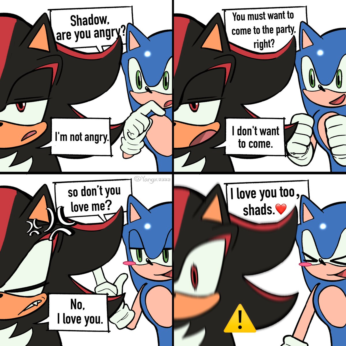 #Sonadow #Shadonic #SonicTheHedgehog