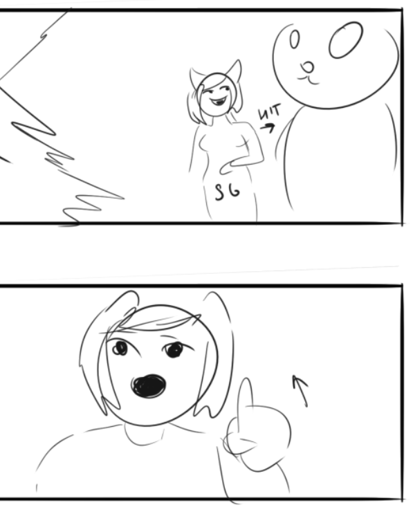 evil_rise7's tweet image. Symbiothicc will wait some time because I didn't figure out how to implement my idea smoothly.
For now, I am working on another "Squirrel Girl meets..." animation.