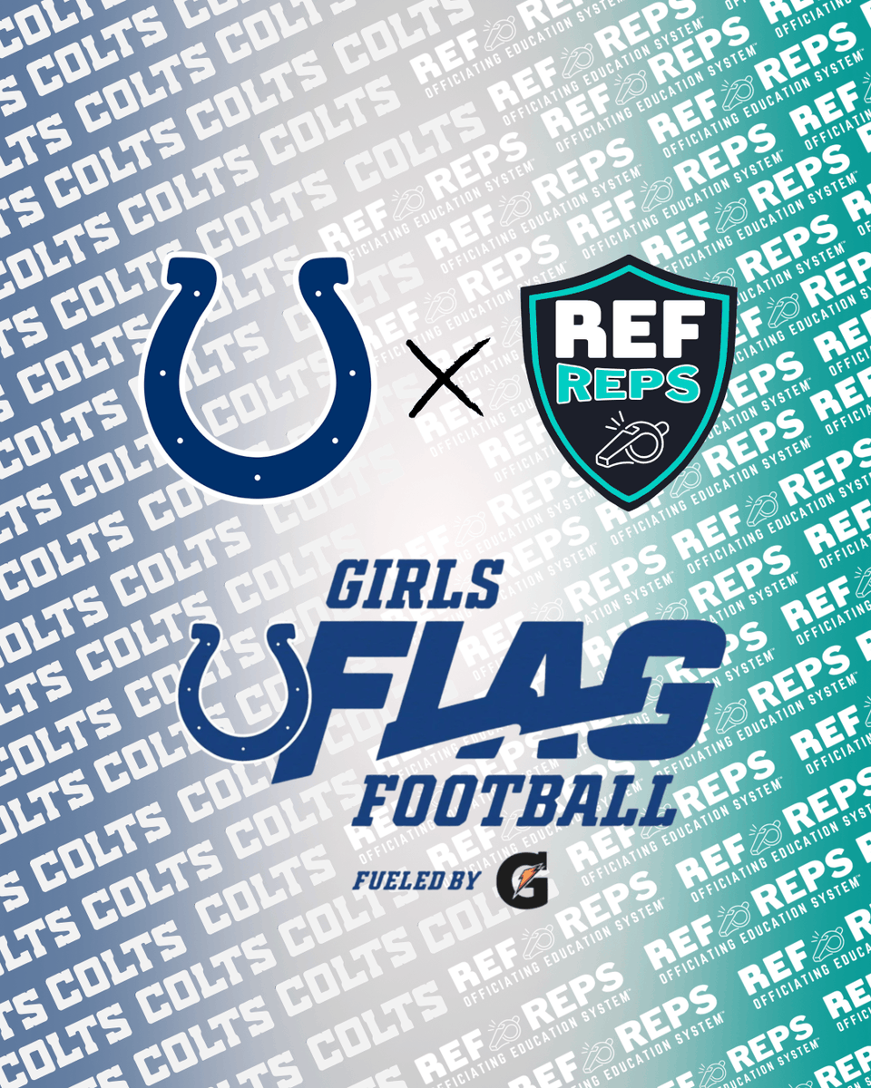RefReps's tweet image. We are teaming up with the @Colts to launch a statewide initiative to grow girls flag football!
The goal? To improve player safety and game quality by educating game officials.
Read the announcement: colts.com/news/girls-fla…
#RefReps #flagfootball #ColtsNation #Colts