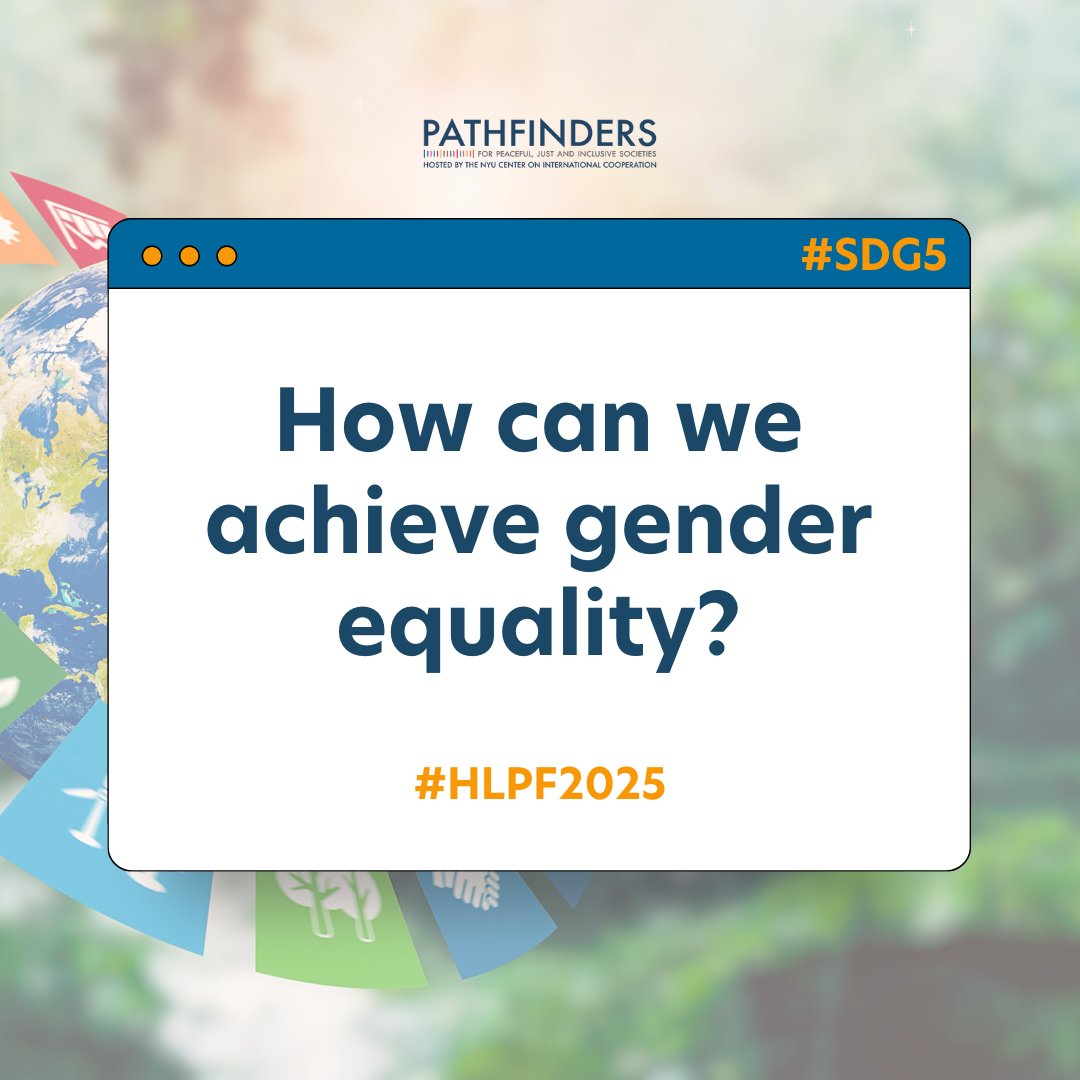 SDG16Plus's tweet image. 💪 How can we strengthen women's and girls' empowerment to achieve #SDG5?
Leaders at #HLPF2025 are currently discussing bold actions to accelerate progress on #GenderEquality. But we know words alone aren’t enough. 💬
🌟 @Sdg16Gensac is creating impact by advancing…