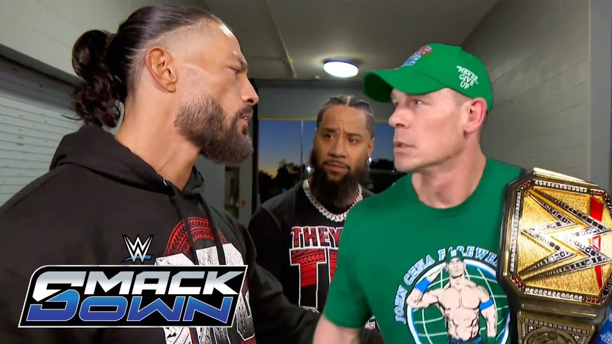 Roman’s back… we getting something with Cena or what ?