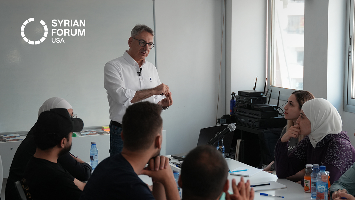 SyrianForumUSA's tweet image. Training Syria’s Future Engineers!
The @dollanibootcamp initiative is equipping young Syrian engineers with the skills & confidence to thrive!
Through dynamic workshops blending theory & practice, participants like these are stepping into the job market ready to succeed.
💡You…