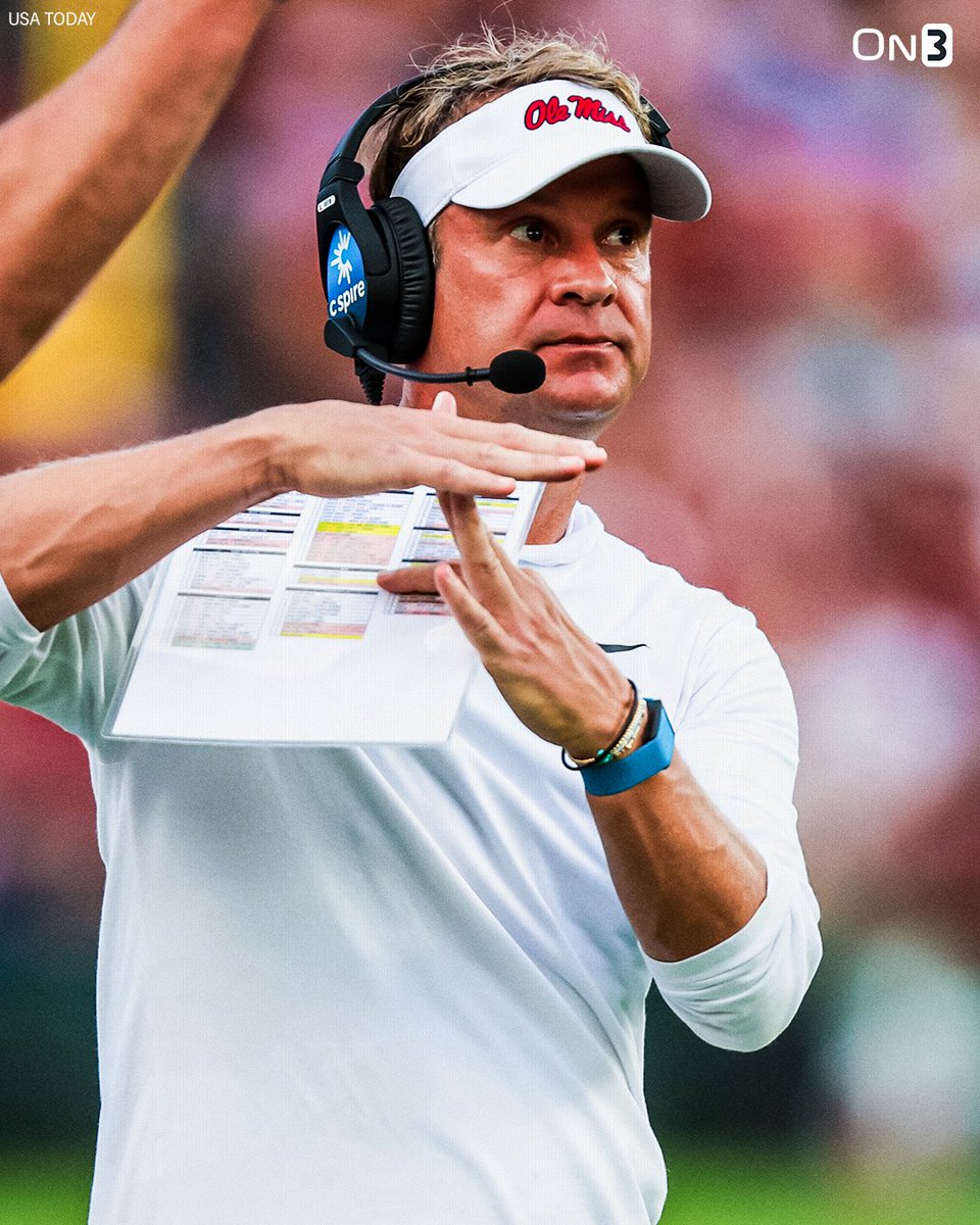 On3NIL's tweet image. Lane Kiffin Calls Out Rev-Share Rules, Says Some Teams Are 'Not Staying Within' Cap:
"I think it’s obvious people aren’t staying within that cap, so I think the whole thing will be, what does that look like? That’s what we don’t know. What does it look like when you don’t and…