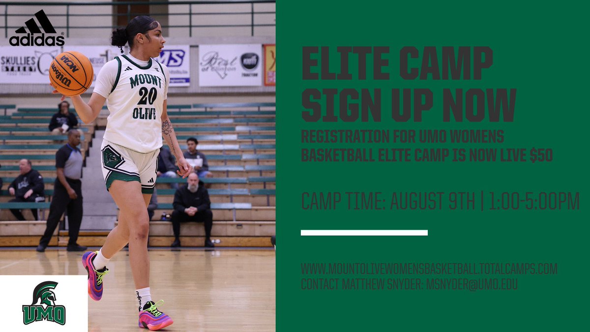 Sign up for Elite Camp today! Only $50 to register using the link below!

…tolivewomensbasketball.totalcamps.com/shop/EVENT
