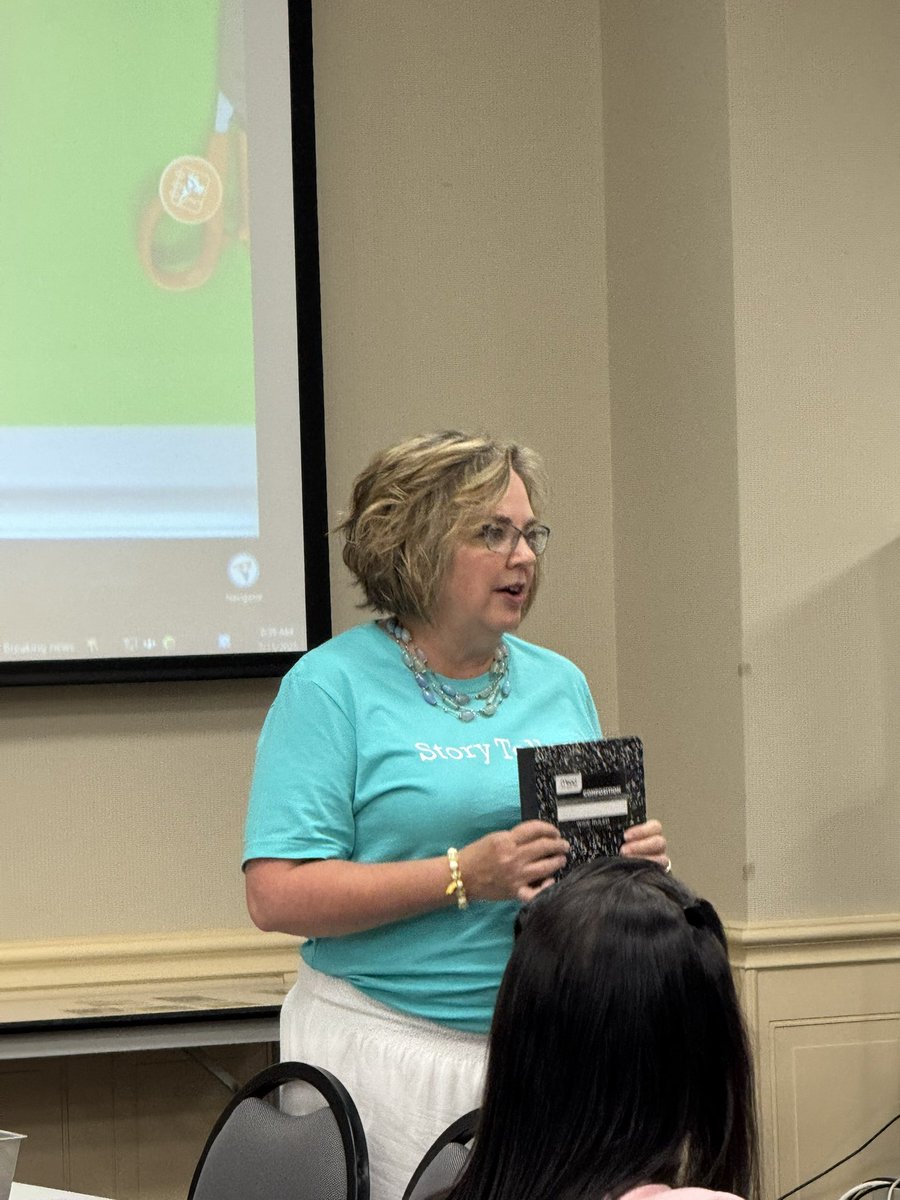 It’s an awesome day for DISD Professional Learning! Amy Baugh, Henriann Catteau, and Renee Burroughs are leading a collaborative learning experience, “The Writing Sandbox!”